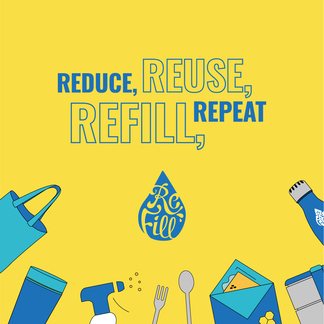 'Reduce, reuse, refill, repeat'