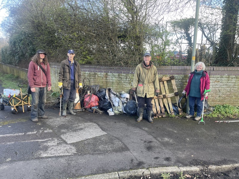 Litter pickers by waste haul