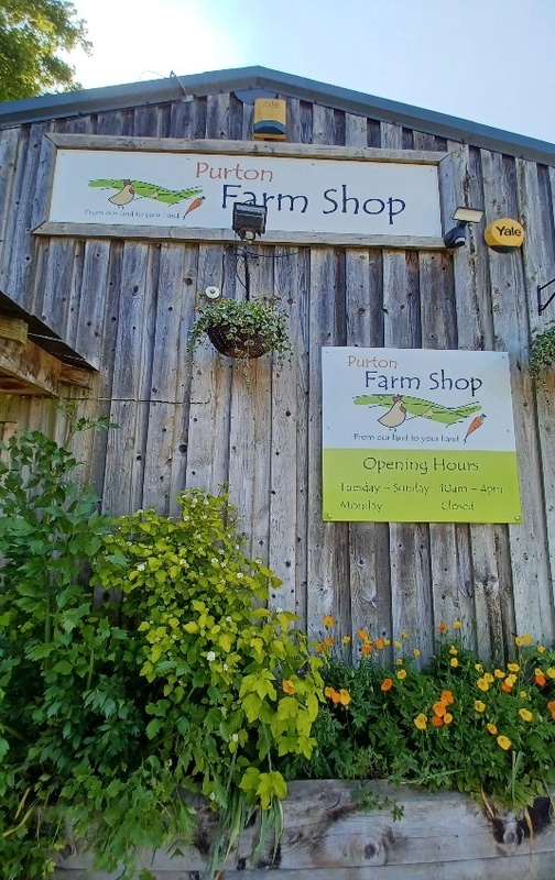 Purton House Organics farm shop exterior