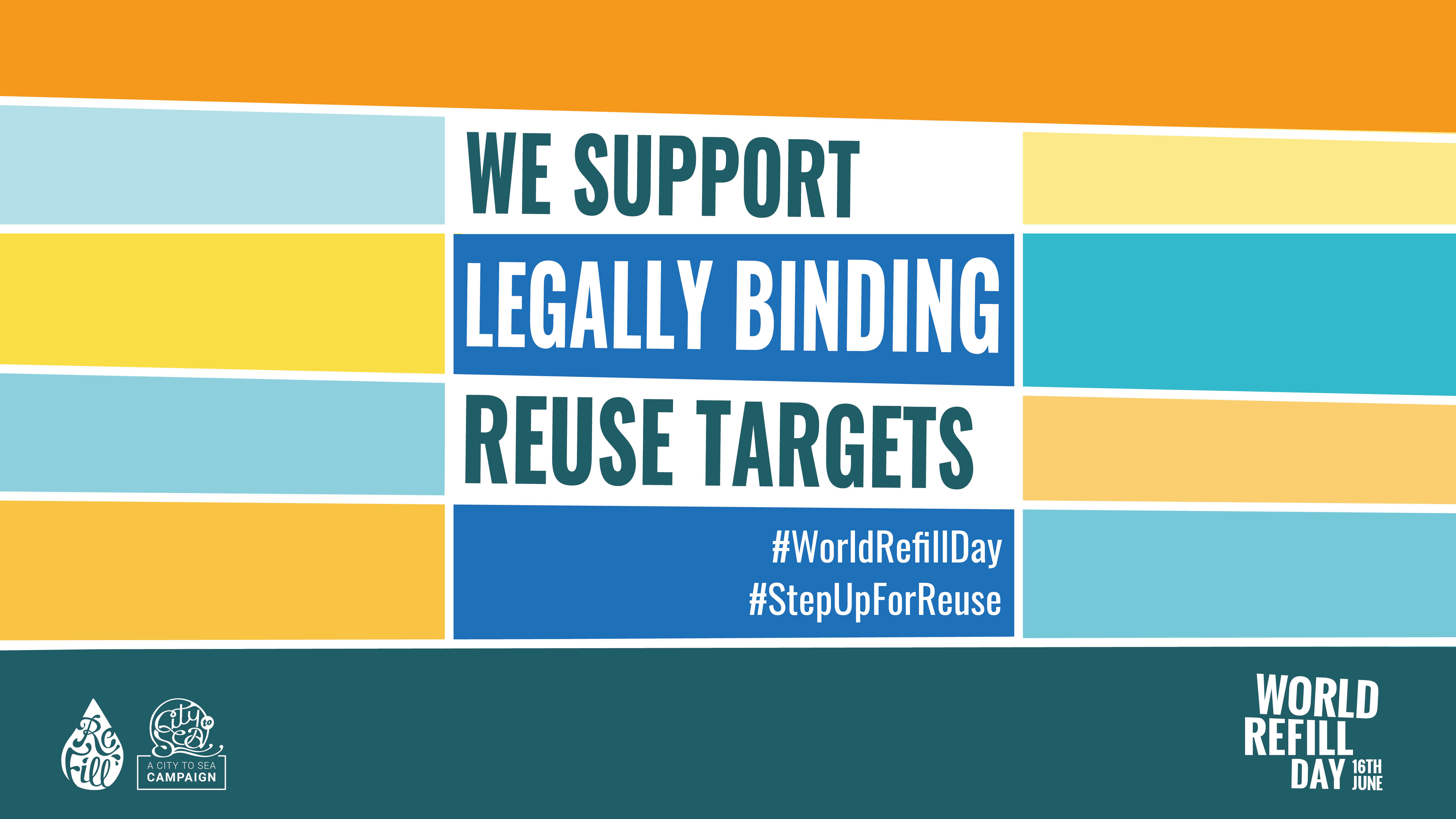 We support legally binding reuse targets.