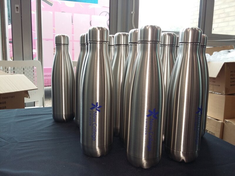 Free reusable water bottles