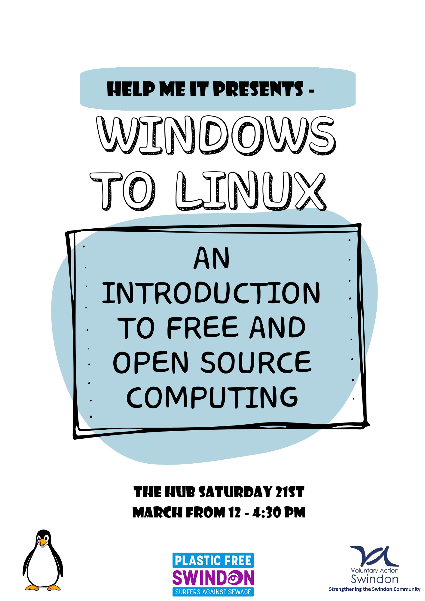 Linux campaign poster