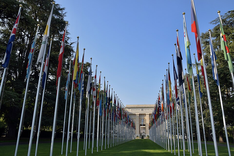 UN building in Geneva