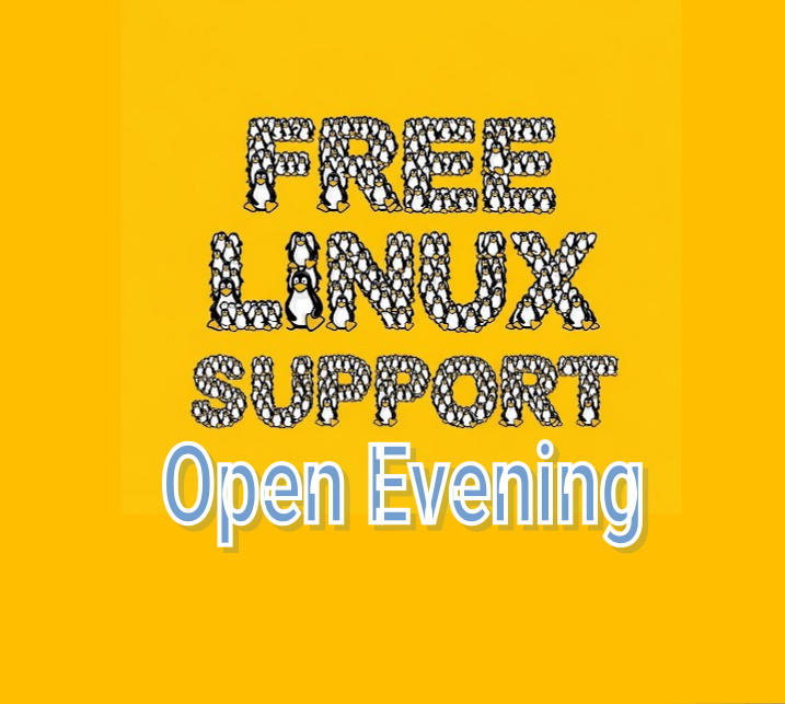 Linux campaign event poster