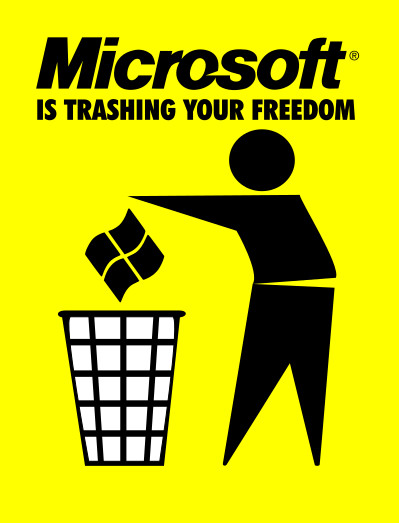 Linux campaign event poster