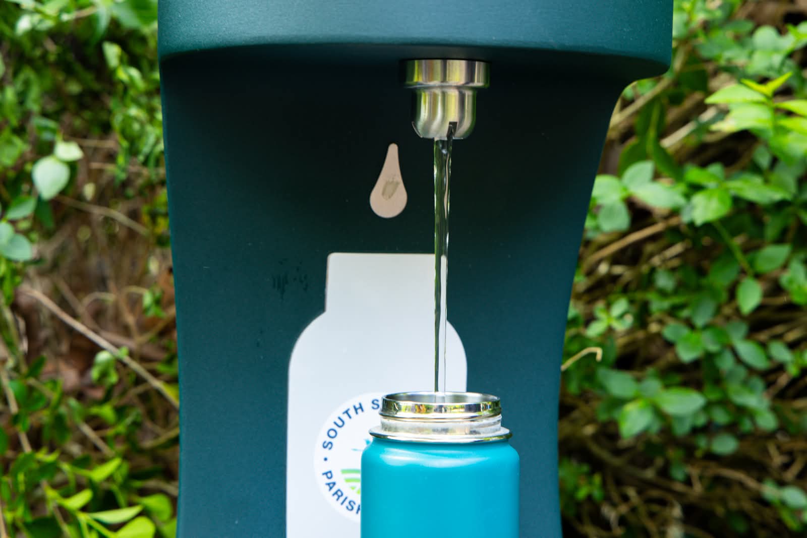 Water fountain in GWR Park