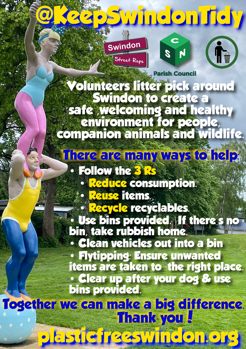 Keep Swindon Tidy leaflet