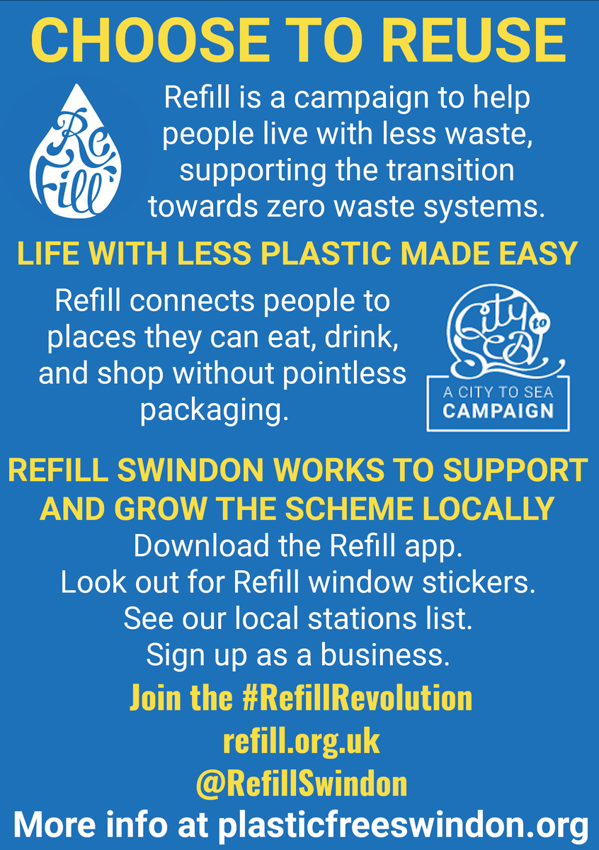 Refill (Swindon) leaflet