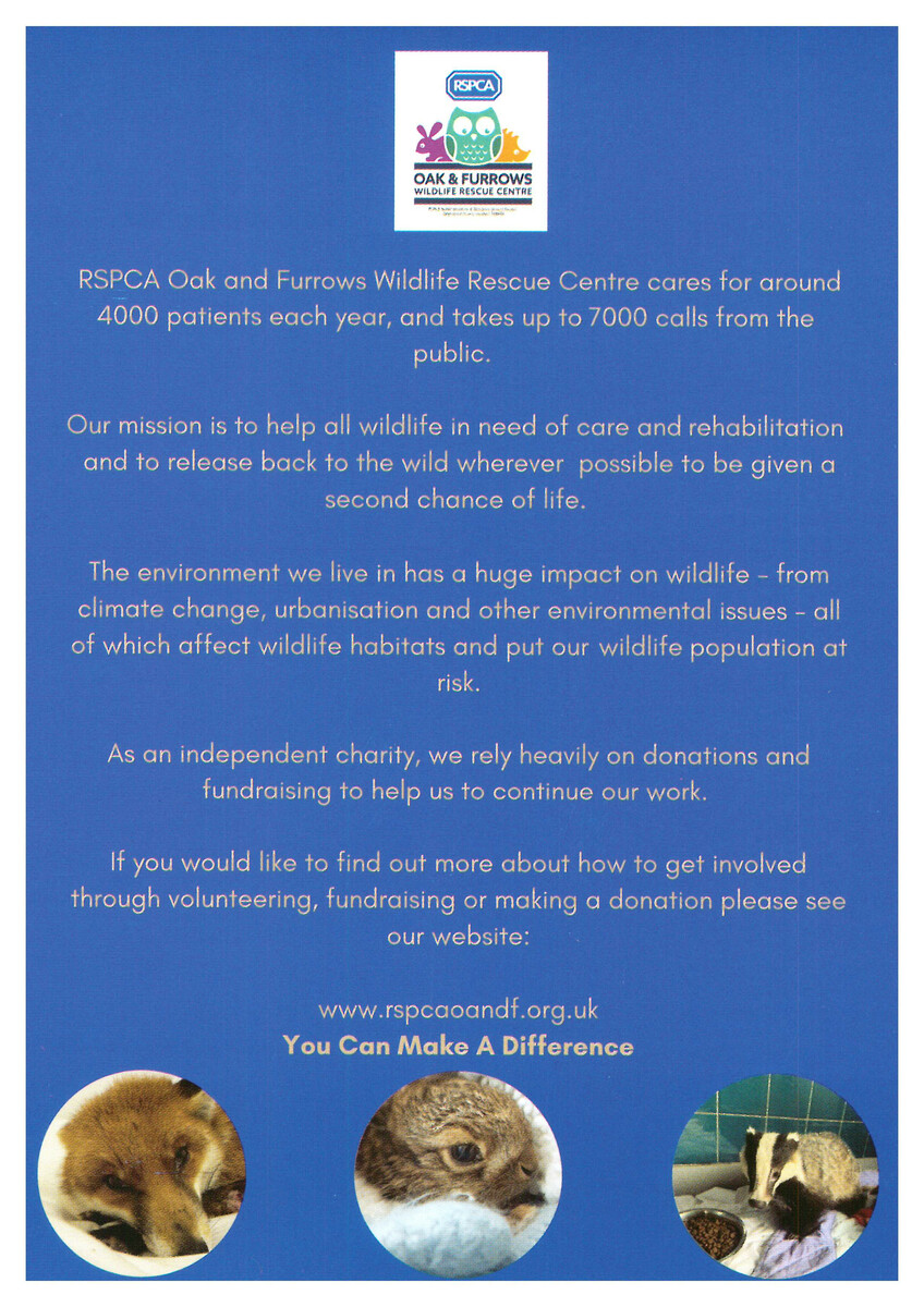 RSPCA leaflet